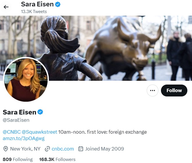 The profile of the real Sara Eisen