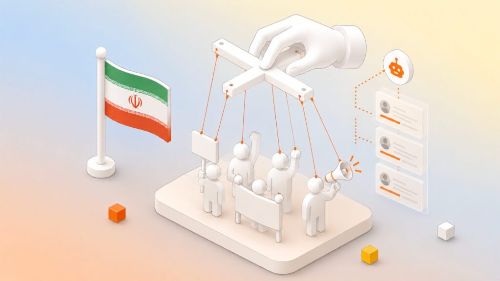Exposing Online Manipulation Behind Iran’s Anti-Protest Campaign