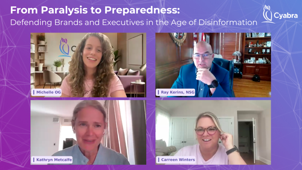 From Paralysis to Preparedness: Defending Brands and Executives in the Age of Disinformation