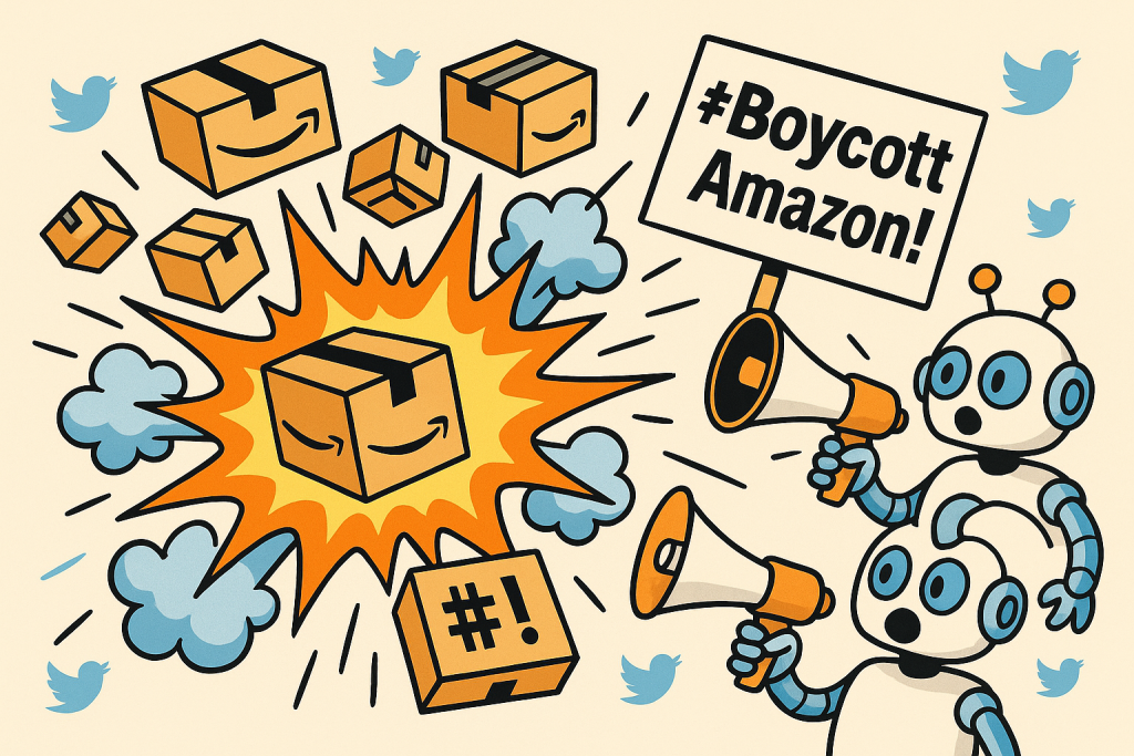 How Fake Profiles Fueled #BoycottAmazon