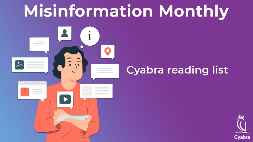 Misinformation Monthly – November 2022 