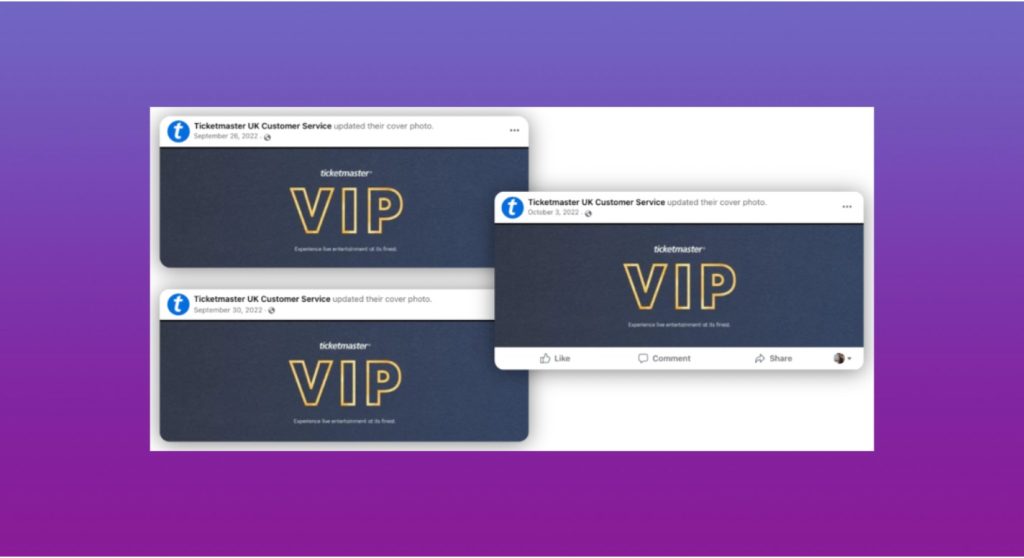 Ticketmaster Impersonations