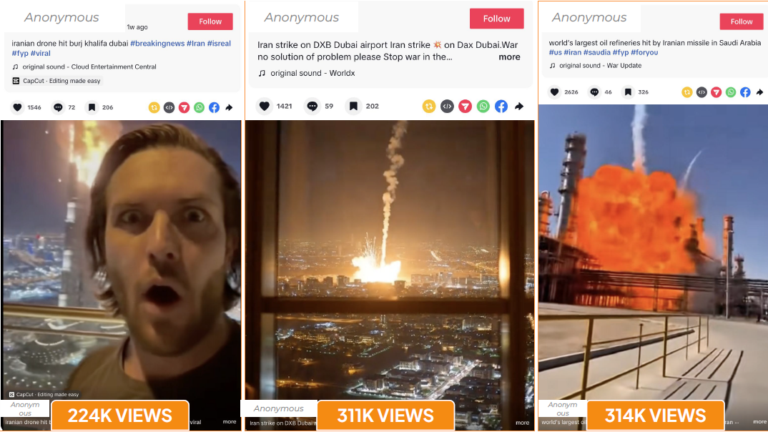 Iran's Coordinated Campaign: Deepfakes Used to Manipulate the War Narrative