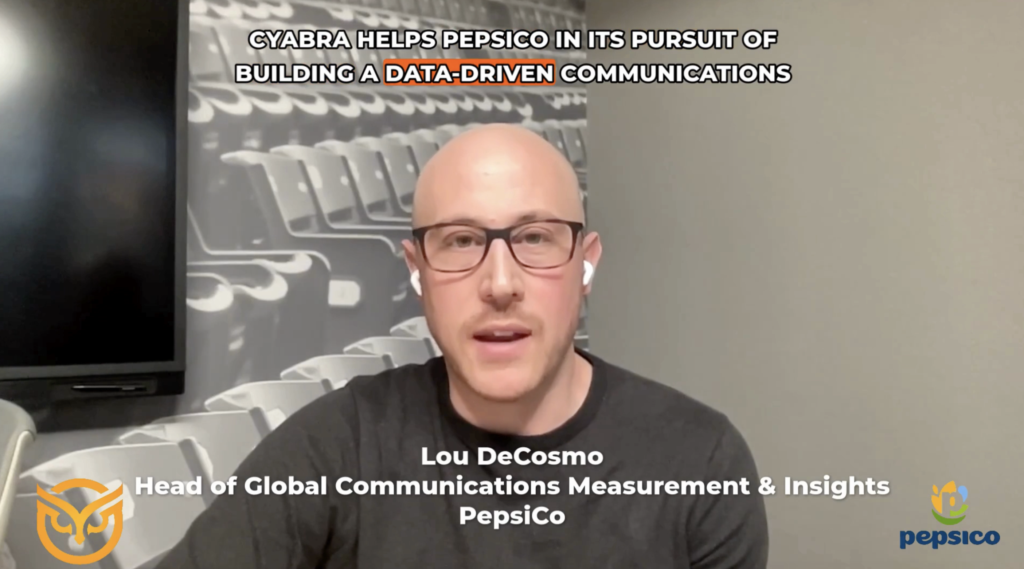 Lou DeCosmo: How PepsiCo Uses Cyabra to Protect Brand Reputation